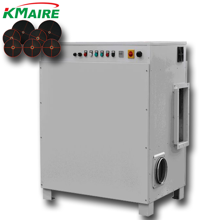 Small Process Airflow Desiccant Dehumidifier With Silica Gel Wheel Apply in Dry Food Storage